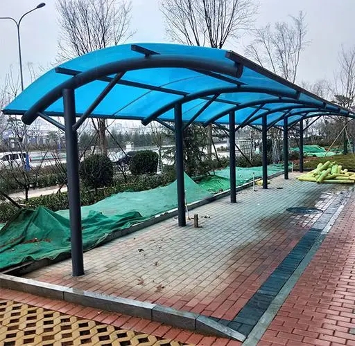 甘孜膜结构自行车棚